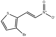 (E)-3-溴-2-(2-硝基乙烯基)噻吩, 2649764-23-6, 结构式