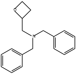 2-Oxetanemethanamine, N,N-bis(phenylmethyl)- 结构式