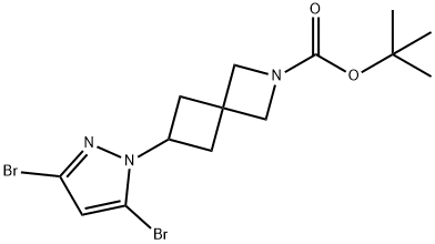 2653202-12-9 4-(3,5-二溴-1H-吡唑)-2-(叔丁氧基羰基)-2-氮杂螺[3.3]庚烷