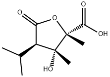 L-Arabinaric acid, 2-deoxy-3,4-di-C-methyl-2-(1-methylethyl)-, 1,4-lactone (9CI) Struktur