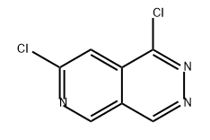 Pyrido[3,4-d]pyridazine, 1,7-dichloro- 化学構造式