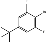 2-溴-5-(叔丁基)-1,3-二氟苯,2654753-01-0,结构式