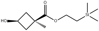 2-(Trimethylsilyl)ethyl cis-3-hydroxy-1-methylcyclobutanecarboxylate|CIS-2-(三甲基甲硅烷基)乙基3-羟基-1-甲基环丁烷羧酸酯