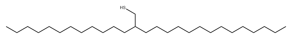 1-Hexadecanethiol, 2-dodecyl- Structure