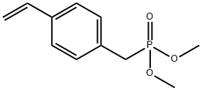 Phosphonic acid, P-[(4-ethenylphenyl)methyl]-, dimethyl ester 化学構造式