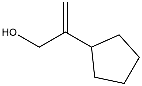 Cyclopentaneethanol, β-methylene- Structure