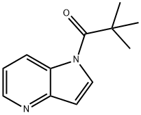 2,2-Dimethyl-1-(1H-pyrrolo[3,2-b]pyridin-1-yl)-1-propanone Structure