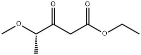 (S)-4-甲氧基-3-氧代戊酸乙酯 结构式