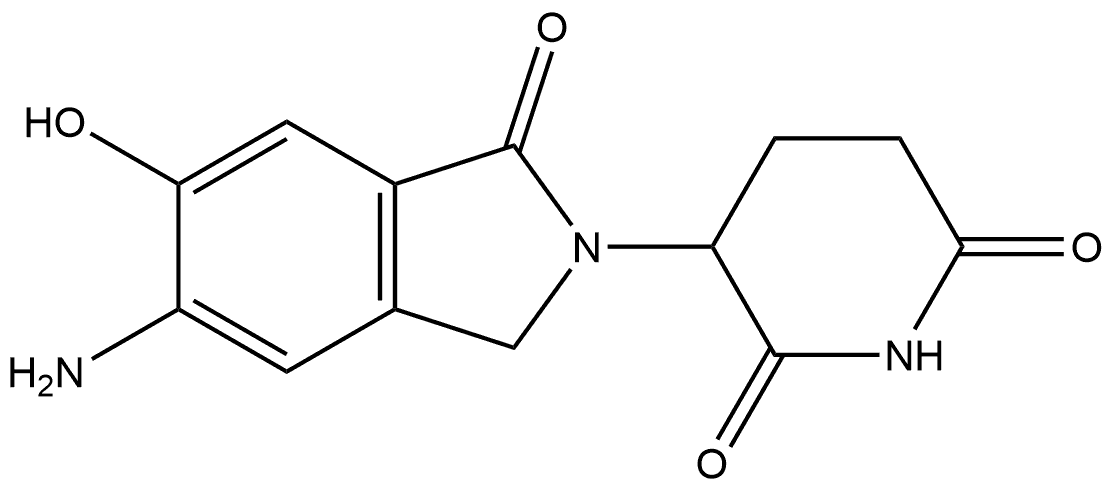 2667597-58-0 3-(5-氨基-6-羟基-1-氧代异吲哚啉-2-基)哌啶-2,6-二酮