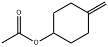 Cyclohexanol, 4-methylene-, 1-acetate Structure