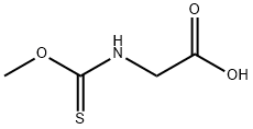 Glycine, N-(methoxythioxomethyl)- 化学構造式