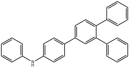N,4′-二苯基[1,1′:3′,1′′-三联苯]-4-胺 结构式
