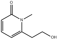 2(1H)-Pyridinone, 6-(2-hydroxyethyl)-1-methyl- Struktur