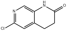 6-氯-3,4-二氢-1,7-萘啶-2(1H)-酮,2672572-19-7,结构式