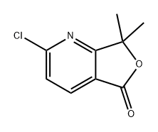 2-氯-7,7-二甲基呋喃[3,4-B]吡啶-5(7H)-酮, 2673369-26-9, 结构式