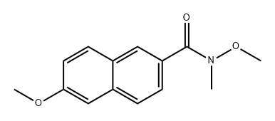 2-Naphthalenecarboxamide, N,6-dimethoxy-N-methyl-