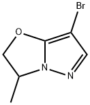 Pyrazolo[5,1-b]oxazole, 7-bromo-2,3-dihydro-3-methyl- Structure