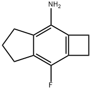 7-氟-2,4,5,6-四氢-1H-环丁烷[F]茚-3-胺,2676867-24-4,结构式