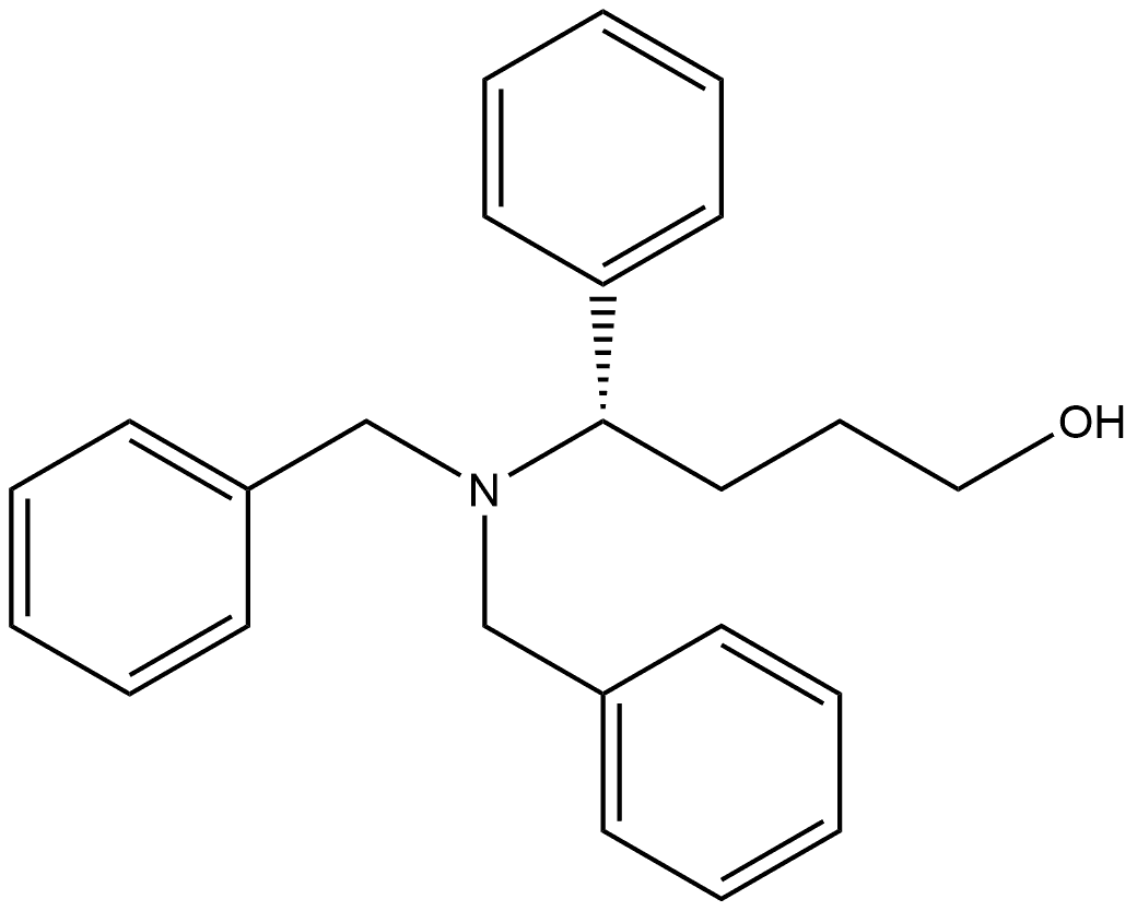 Benzenebutanol, δ-[bis(phenylmethyl)amino]-, (δS)-