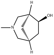 3-Azabicyclo[3.2.1]octan-6-ol, 3-methyl-, (1S,5S,6S)-|