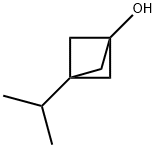 3-(propan-2-yl)bicyclo[1.1.1]pentan-1-ol,2680530-29-2,结构式