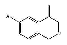 1H-2-Benzopyran, 6-bromo-3,4-dihydro-4-methylene-,2682047-94-3,结构式