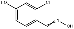 Benzaldehyde, 2-chloro-4-hydroxy-, oxime Structure