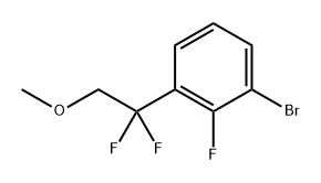1-溴-3-(1,1-二氟-2-甲氧基乙基)-2-氟苯,2688115-55-9,结构式