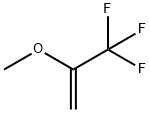 3,3,3-Trifluoro-2-methoxy-1-propene 化学構造式