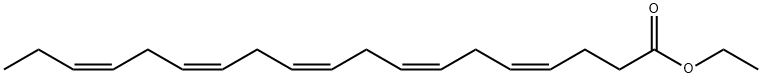 4,7,10,13,16-Nonadecapentaenoic acid, ethyl ester, (4Z,7Z,10Z,13Z,16Z)- Structure