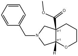 2696257-52-8 REL-(4AS,7AR)-6-苄基六氢吡喃并[2,3-C]吡咯-4A(2H)-羧酸甲酯