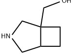 3-Azabicyclo[3.2.0]heptane-1-methanol Structure