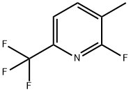 Pyridine, 2-fluoro-3-methyl-6-(trifluoromethyl)-,2696341-27-0,结构式
