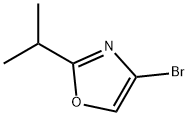 Oxazole, 4-bromo-2-(1-methylethyl)- Structure