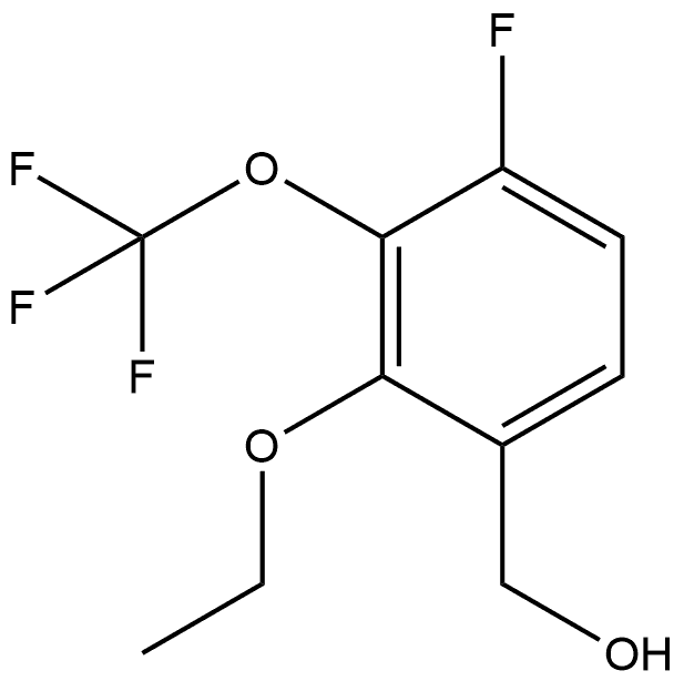 2702896-83-9 2-Ethoxy-4-fluoro-3-(trifluoromethoxy)benzenemethanol