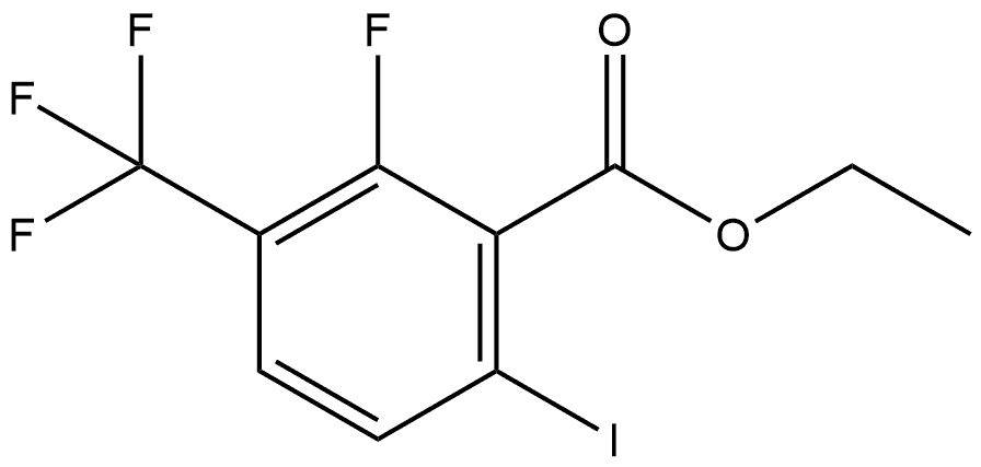 Ethyl 2-fluoro-6-iodo-3-(trifluoromethyl)benzoate,2703180-35-0,结构式