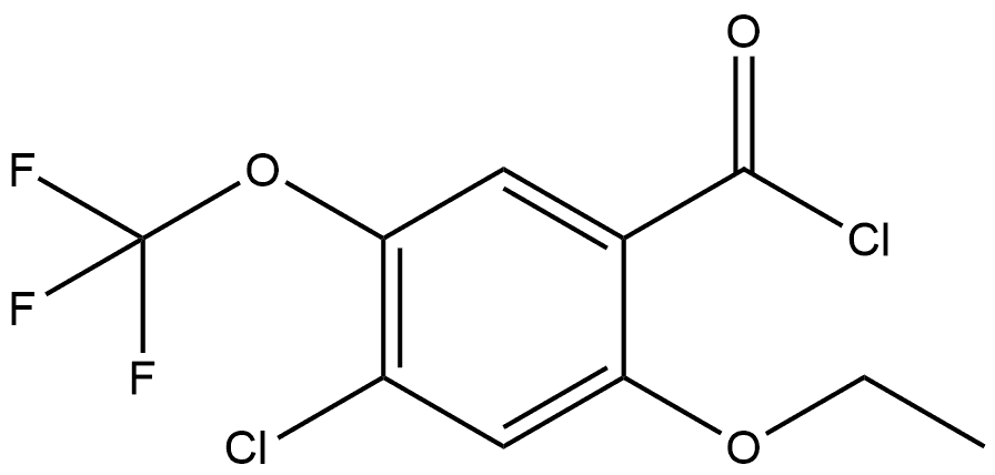 4-Chloro-2-ethoxy-5-(trifluoromethoxy)benzoyl chloride|