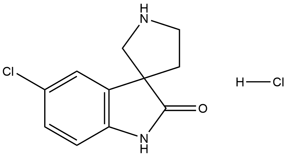 2703756-59-4 5-氯螺[吲哚啉-3,3'-吡咯烷]-2-酮盐酸盐