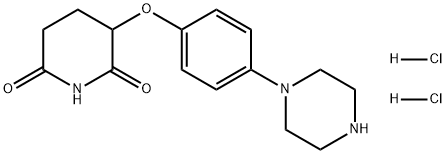 2703780-44-1 3-(4-(哌嗪-1-基)苯氧基)哌啶-2,6-二酮二盐酸盐