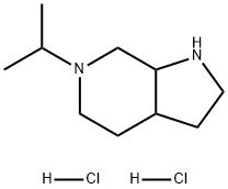 1H-Pyrrolo[2,3-c]pyridine, octahydro-6-(1-methylethyl)-, hydrochloride (1:2)|二盐酸