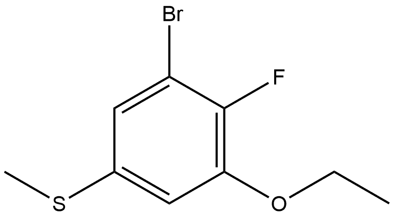 2707039-62-9 1-Bromo-3-ethoxy-2-fluoro-5-(methylthio)benzene