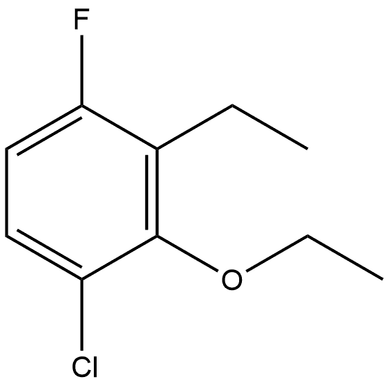 1-Chloro-2-ethoxy-3-ethyl-4-fluorobenzene Structure