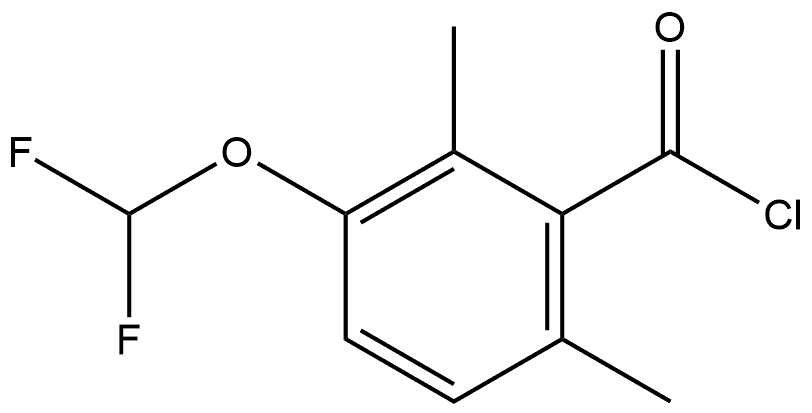 3-(Difluoromethoxy)-2,6-dimethylbenzoyl chloride|