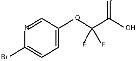 2708278-54-8 Acetic acid, 2-[(6-bromo-3-pyridinyl)oxy]-2,2-difluoro-
