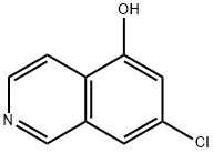 5-Isoquinolinol, 7-chloro- Struktur