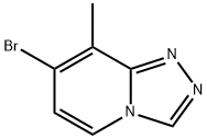 7-溴-8-甲基-1,2,4-三唑并[4,3-A]吡啶, 2708292-17-3, 结构式