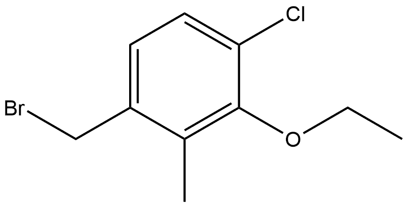 1-(Bromomethyl)-4-chloro-3-ethoxy-2-methylbenzene|