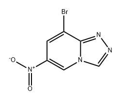 8-溴-6-硝基-[1,2,4]三唑并[4,3-A]吡啶,2708672-06-2,结构式