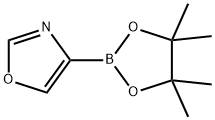 Oxazole, 4-(4,4,5,5-tetramethyl-1,3,2-dioxaborolan-2-yl)- Struktur