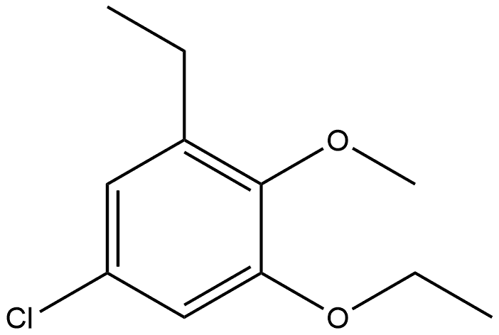 5-Chloro-1-ethoxy-3-ethyl-2-methoxybenzene|